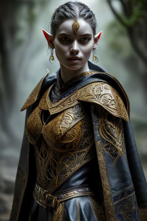 RAW photo, (masterpiece:1.3), subsurface scattering, heavy shadow, (high quality:1.4), (intricate, high detail:1.2), professional photography, HDR, High Dynamic Range, realistic, ultra realistic, photorealistic, high resolution, film photography, ambient lighting, atmospheric effects, <lora:detail_slider_v4:2>, OverallDetail, a male drow ranger, intricate leather armor with leaf patterns, jewelry, cape, <lora:Drow:0.8>, epiCPhoto