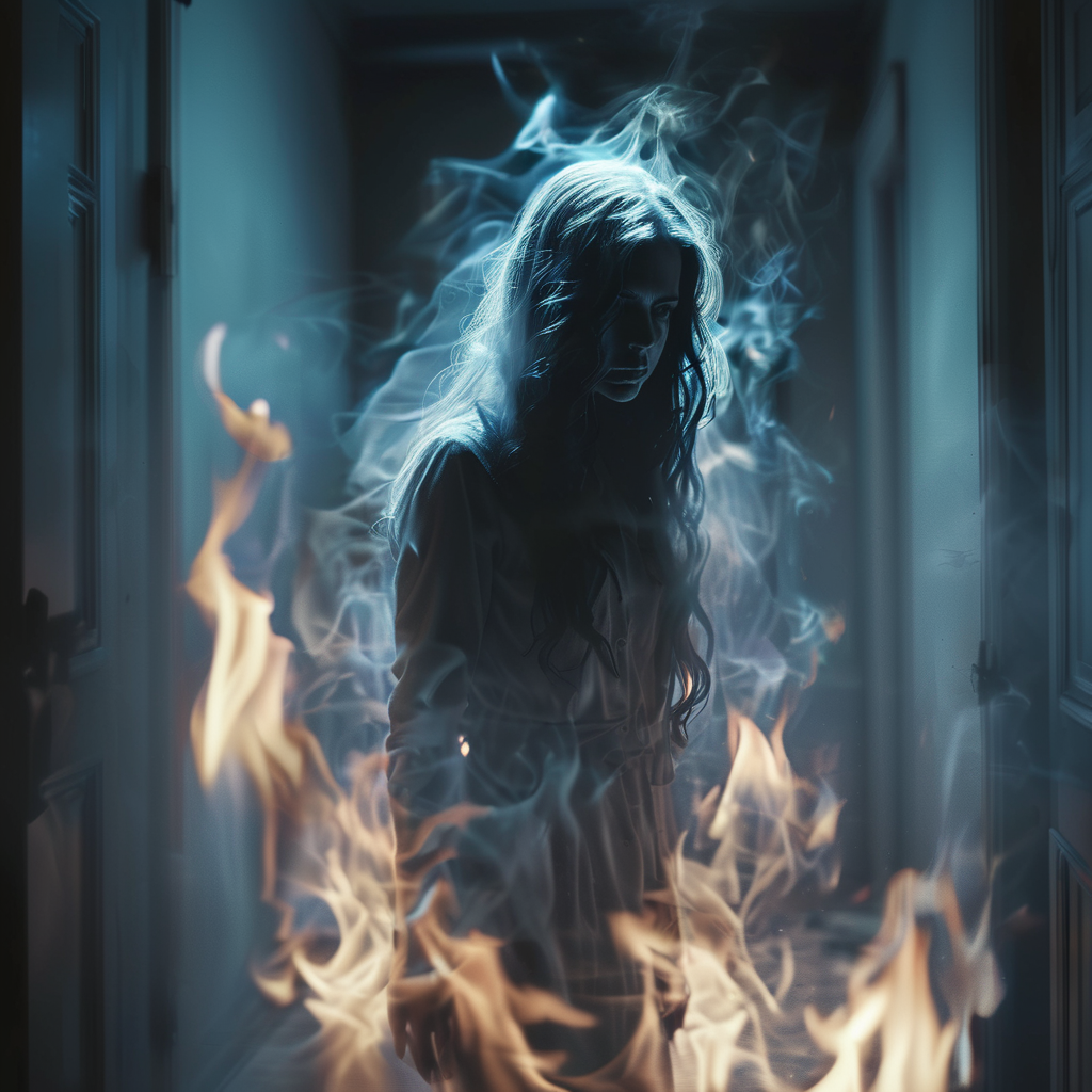 blgas girl ghost death in brdroom, very detailed, cinematic, darkness <lora:blgas:1>