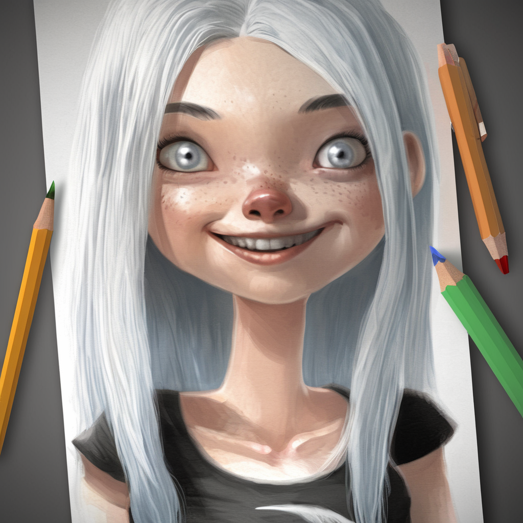 drawix3 closeup girl, photorealistic, very detailed, 3d cartoon<lora:drawix3:0.9>