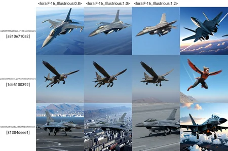 <lora:F-16_Illustrious:0.8> f-16,flying, cinematic visual,masterpiece,best quality,amazing quality