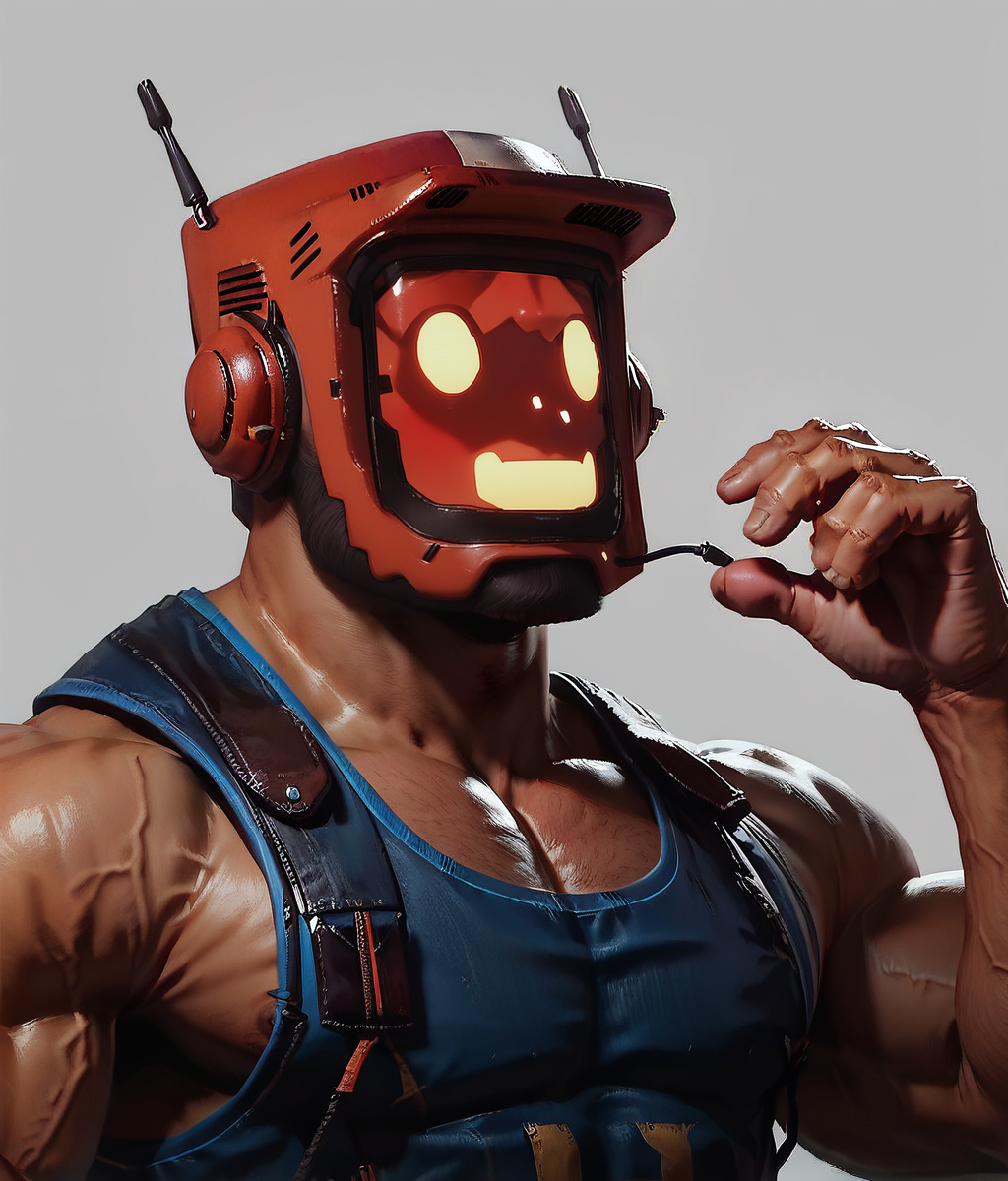 score_9, score_8_up, realistic, rating_safe, bif,
<lora:Screen_Face-000018:.8>, SCREENFACE, SIMPLE FACE, SCREEN HEAD
, muscular male, glossy skin, bara, mature, male, handsome, <lora:egg_leonard-04:.2>, <lora:style_Concept Art DarkSide Style LoRA_Pony XL v6:1>