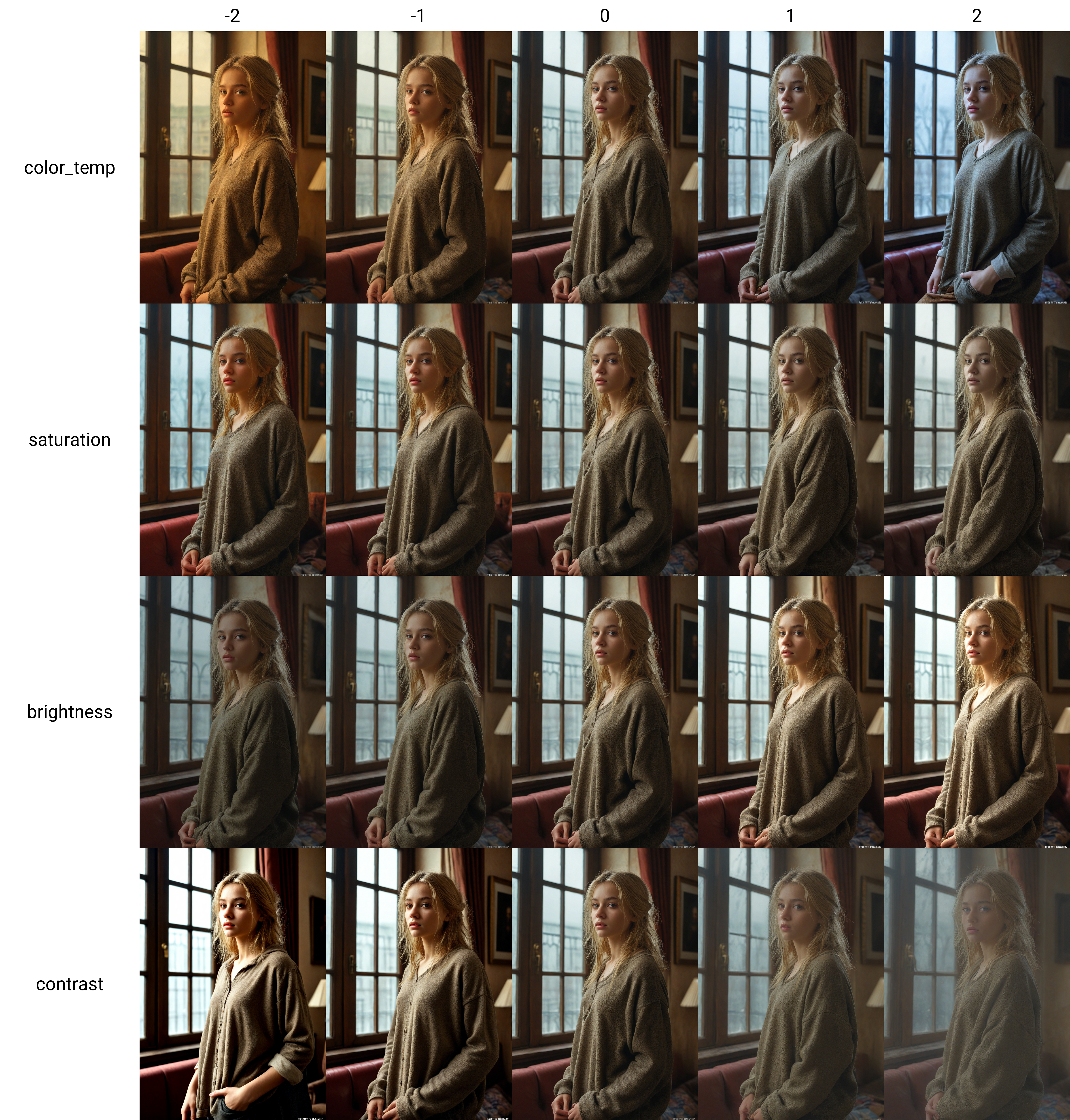 award-winning masterpiece, a beautiful college girl, dirty blonde, baggy clothes, interior, high-quality, super-detailed, in the style of cinematic fine-art portraits, rich textures, moody atmosphere, window
<lora:sdxl_color_temp_slider_d1:-2>