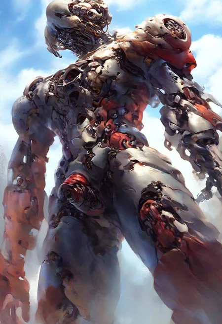 <use 8192 colors>, [professional::0.3]
[intricate:0.3:0.7]
[digital:0.7], 
Fantasy digital art |Cyborg Head with cocks instead of eyes | ultrarealistic, colorful | highly detailed | wide-angle | epic composition, rich of contrast | UHD, easynegative