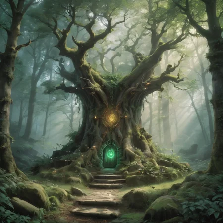druidic magic <lora:LoromXL_Druidic_Naturalism_v1:0.1>