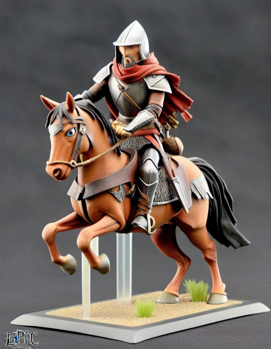clay, character, Fellowship of the Blade: Heroes United, Questing Companions, Loyal Steeds, Epic Journeys. <lora:CLAYMATE_0.3_:0.8>