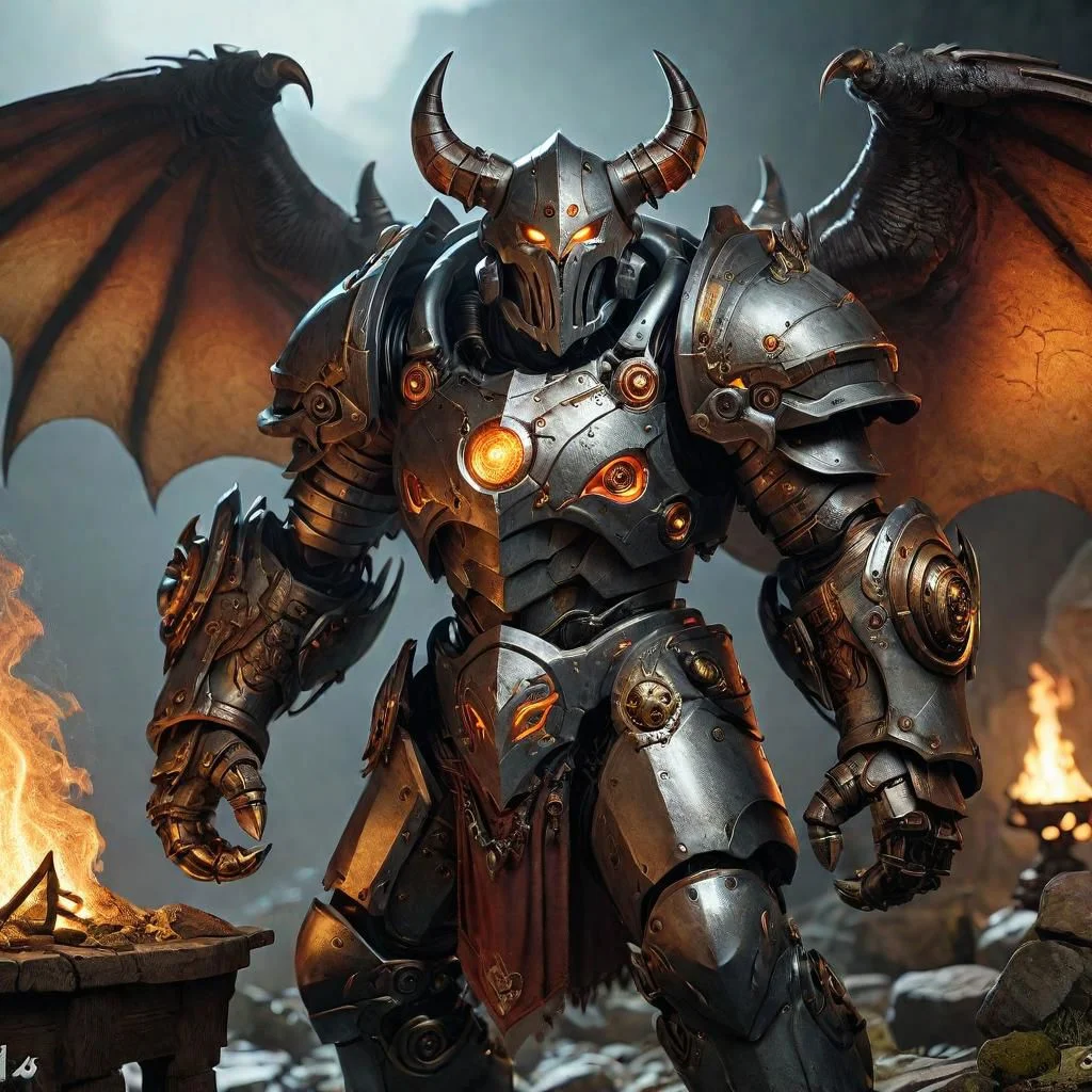 warforge warmachine
ultra realistic 8k cg, masterpiece, professional artwork, cinematic lighting, painting of a <lora:Fantasy_Monsters_XL:1>