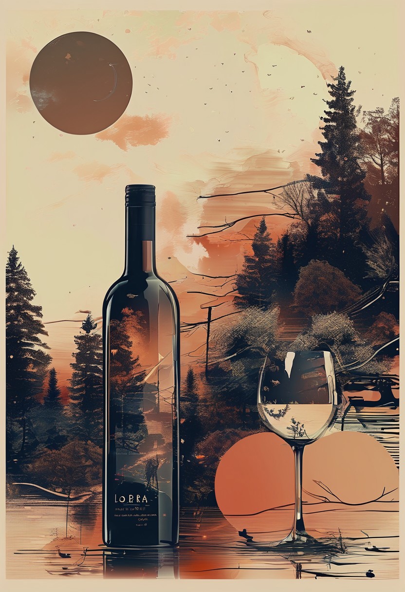 linquivera,  Ink illustration, (anime:0.5), brown tones, aged black red paper, inkpunk, moonlight,surreal, a wine bottle and glass in the middle of a forest,  Will-o'-the-wisp, moonlit, lonely, solitude, windy, tall trees, willows, willowy,  OverallDetail, extremely detailed, UHD,(long exposure , dystopian but extremely beautiful:1.4),<lora:- SDXL - letitflrsh_let_it_flourish_V1.0:0.8> ,<lora:Cute_Collectible:1>, <lora:XL_boss_battle:0.6>  <lora:add-detail-xl:1>,  <lora:Concept Art Twilight Style SDXL_LoRA_Pony Diffusion V6 XL:1>,  <lora:MJ52:1>
