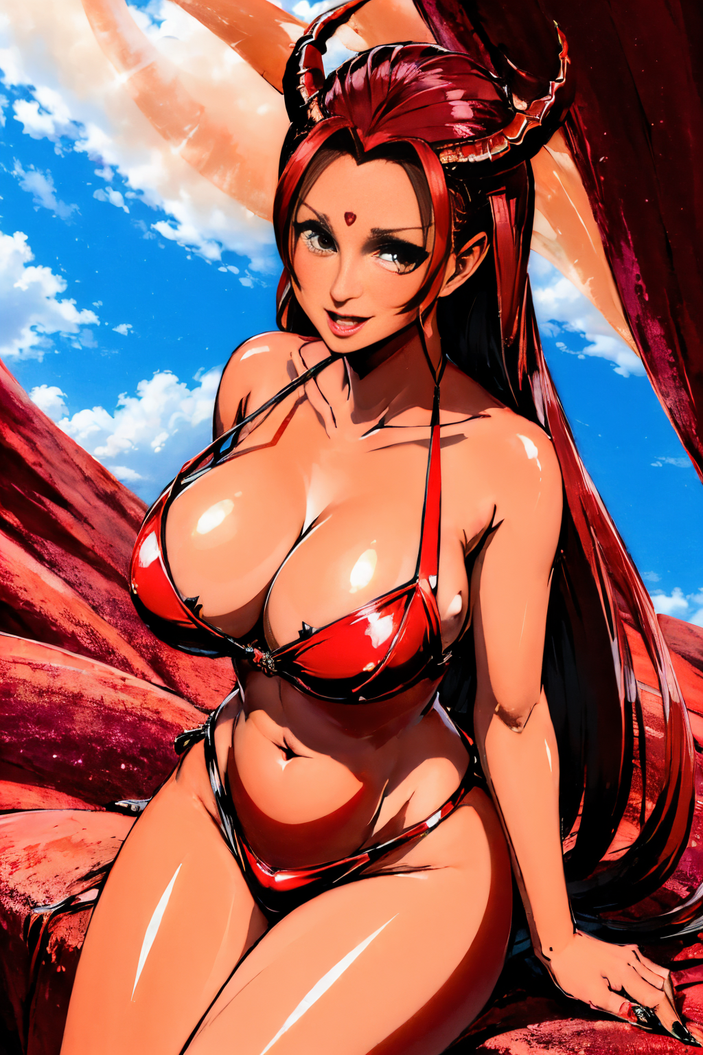 (EdobSuccubusRed:1.6) woman <lora:EdobSuccubusPelenka_v1.0:1>