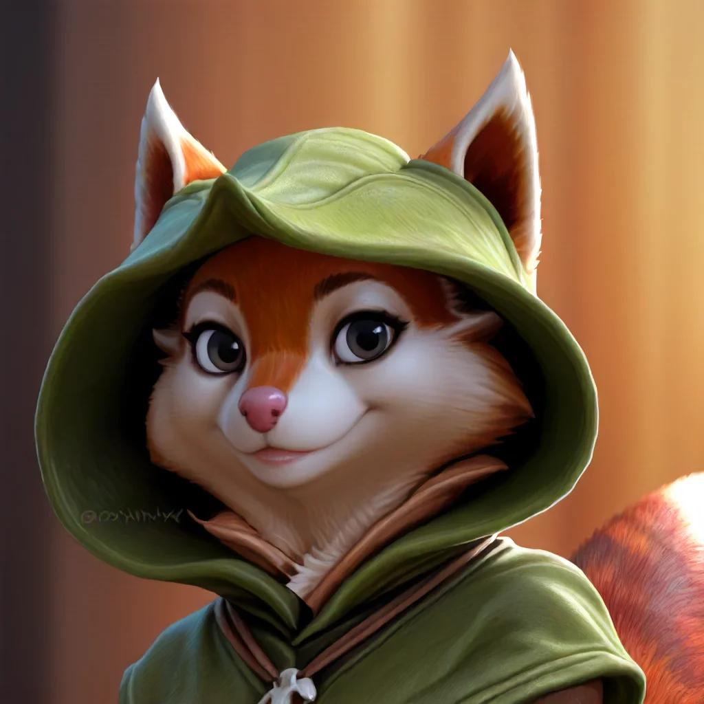 furry, Hoodwink. squirrel <lora:Hoodwink Illustrious:1>
