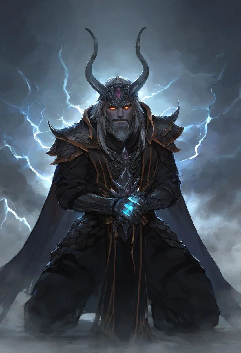score_9, score_8_up, score_7_up, score_6_up,verybadimagenegative_v1.3,
Depict the rise of the Antichrist as a dark, ominous figure standing at the center of a chaotic, apocalyptic world. The figure should have an imposing, charismatic presence, dressed in elegant, regal attire with a dark aura surrounding them. The background features a crumbling city skyline, with people kneeling in worship, while others are running in fear. In the sky, there are storm clouds, lightning, and distant signs of cosmic turmoil. At the base of the figure, there are symbols of false miracles—like glowing hands—and the shadow of a great beast, symbolizing deception. The overall mood should be dark, foreboding, and filled with tension, capturing the rise of evil before the final battle.
