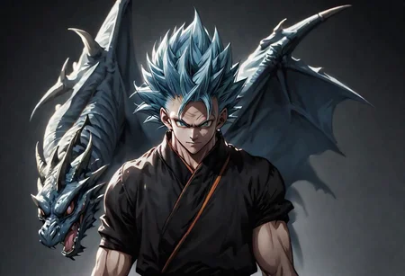 Jujutsu Kaisen dragon Blue Lock Super Dragon Ball