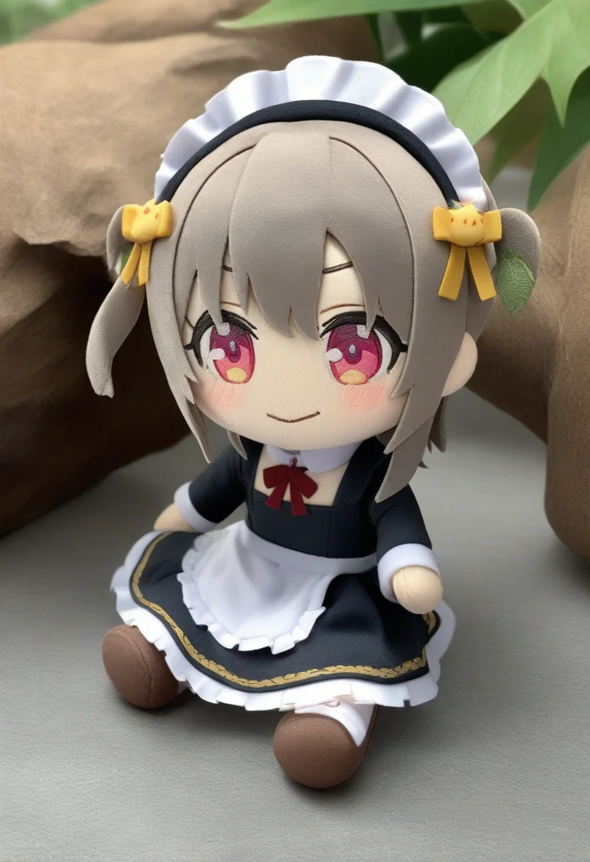 1girl,sincos, ningen mame, toosaka asagi,solo,medium breasts,20yo,maid,maid headdress,
character doll, chibi, sitting, full body, <lora:characterdoll_XL_v1:0.9>
from above, wide shot, looking ahead, black hair, pink eyes,clenched teeth, roads in the forest, closed mouth, two side up hair,,
best quality, very aesthetic, absurdres
