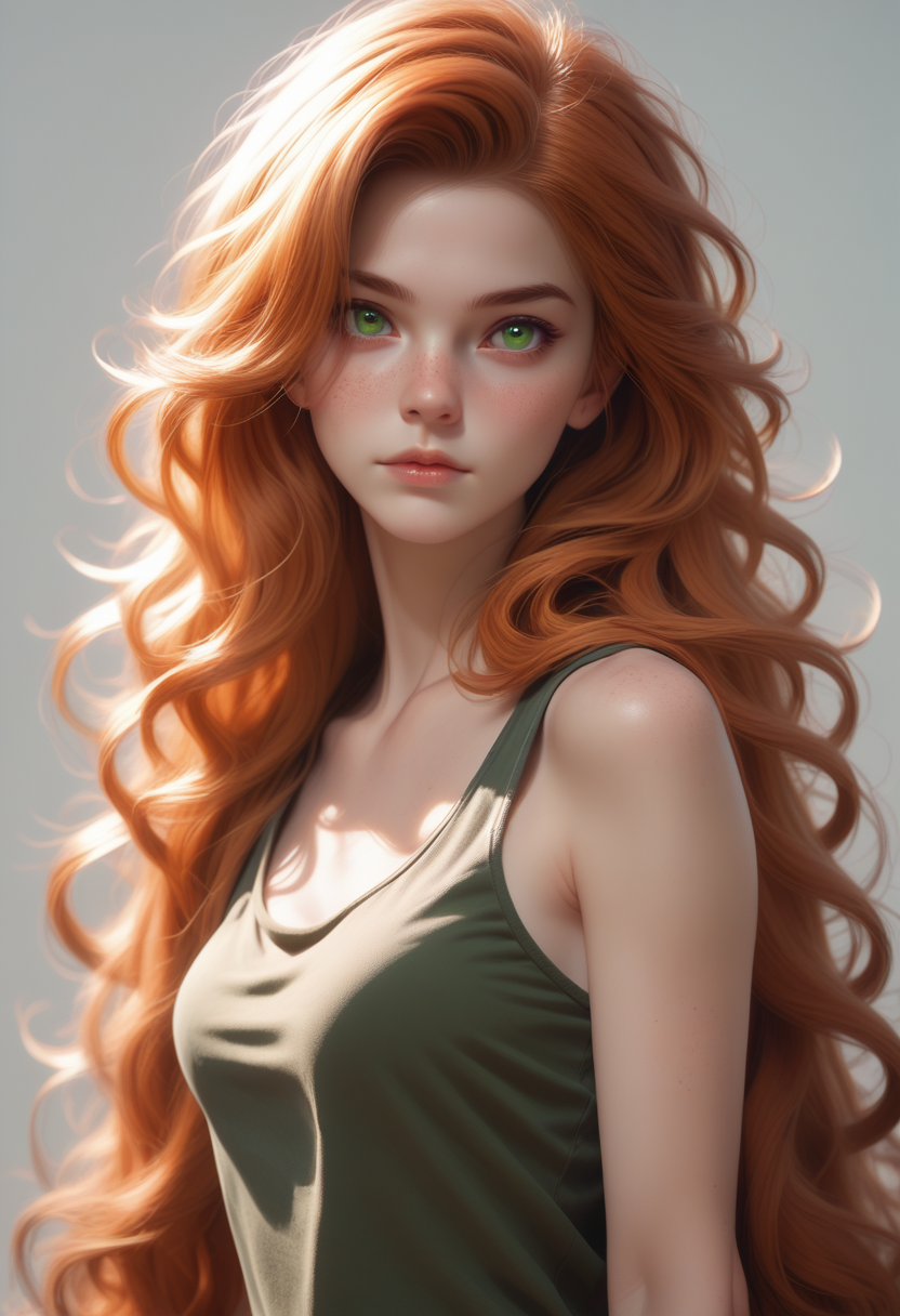 score_9, score_8_up, score_7_up,
1girl, solo, tank top, rating_safe,
<lora:Dark_Erin_Pony_v0.1:0.5> d4rk3r1n, orange hair, green eyes, very long hair,