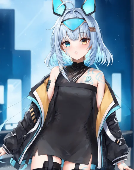 score_9, score_8_up, score_7_up, source_anime, anime, BREAK, best quality, very aesthetic, crisp image, absurdres, hotfiy, <lora:sayusincronisityponyXL:1>, 1girl, sayusincronisity, tattoo,
