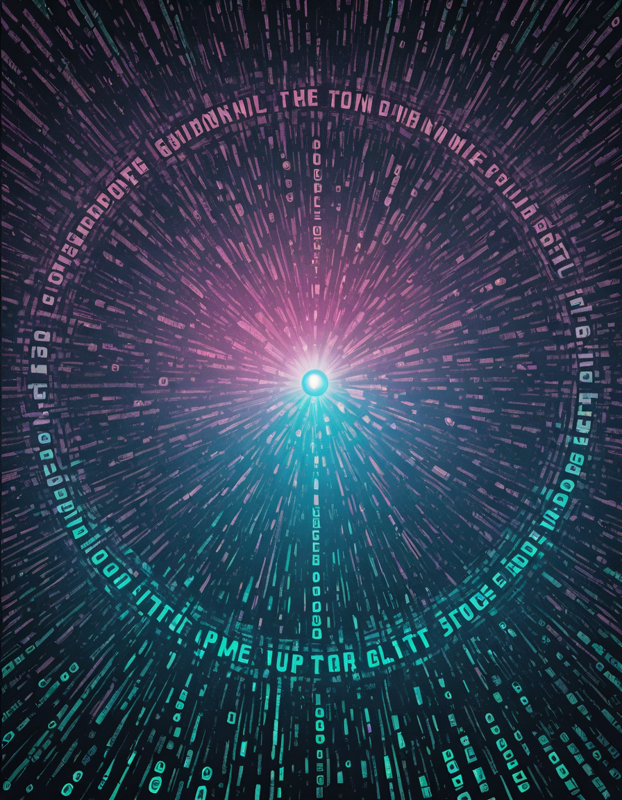 Glitchcore Art Style, detailed, mmatrix-style, silhouette, code, text focus, glitch, digital dissolve, dynamic, dramatic, distorted, vibrant colors, glitchcore art style