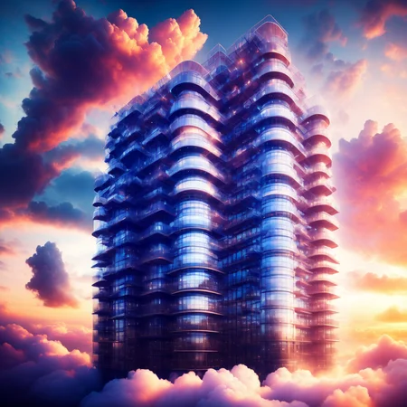 (cloudtowers style:1) <lora:djzCloudTowersV21:1>