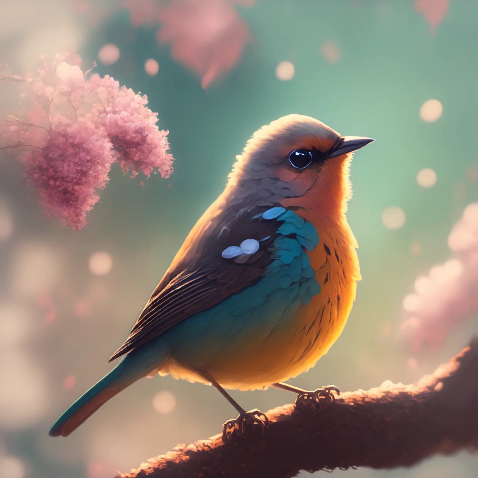 <lora:[XL]focus:1>A little bird