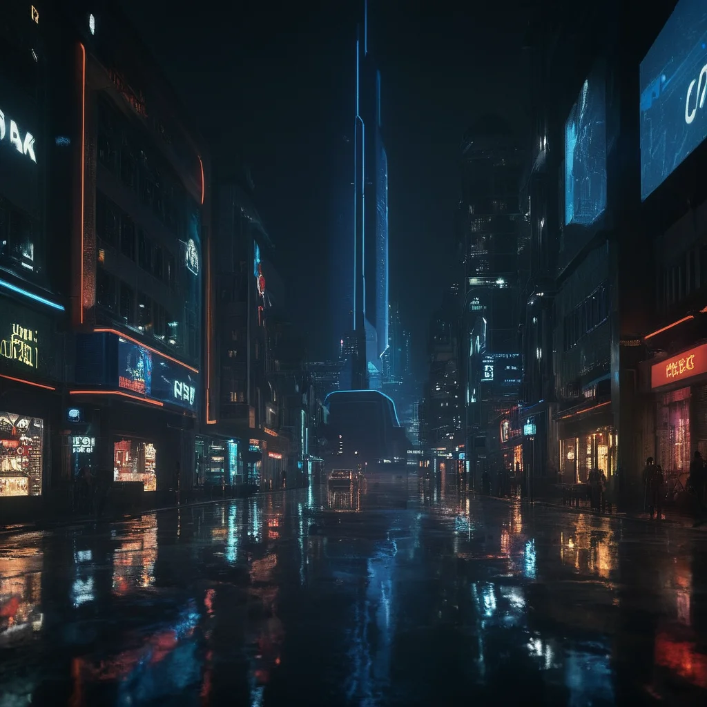 cinematic film still of <lora:perfection style:0.3> perfection
<lora:Unreal Engine style:0.3> Unreal Engine
<lora:Detroit Become Human style:0.9>
In the year 2038 a city at night with a lot of lights,no humans,night,building,scenery,science fiction,city,cityscape,skyscraper,city lights , detailed setting, detailed background, , shallow depth of field, vignette, highly detailed, high budget, bokeh, cinemascope, moody, epic, gorgeous, film grain, grainy