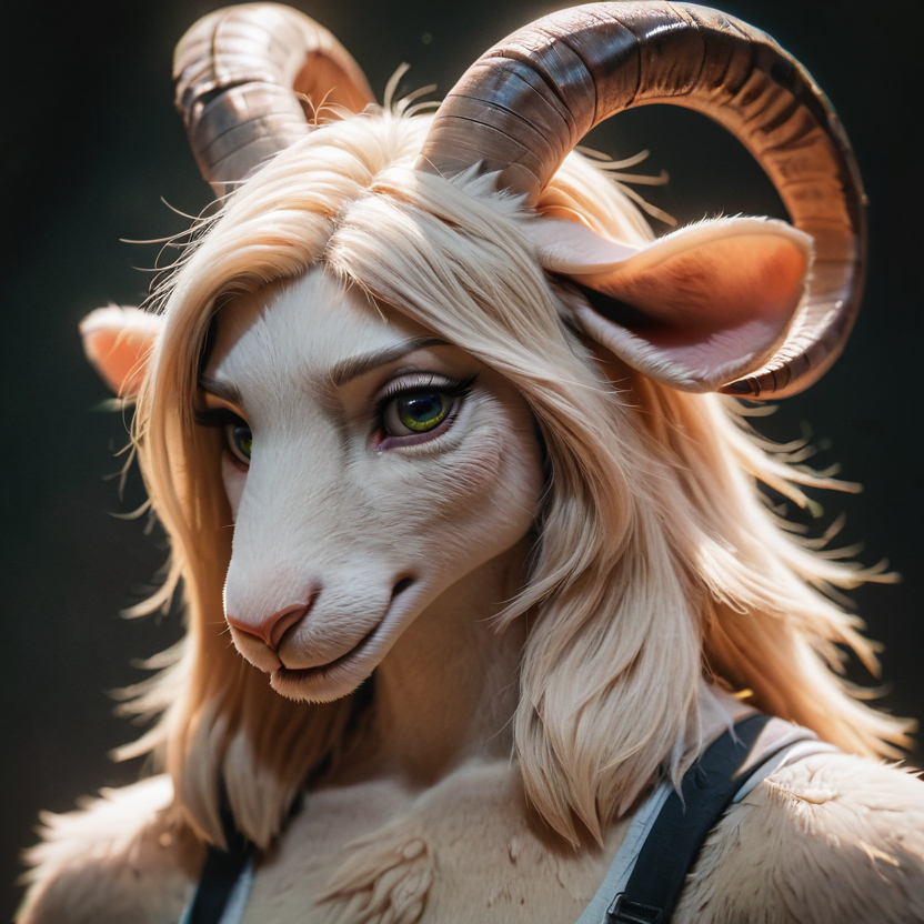 score_9, score_8_up, score_7_up, solo, 1girl,
goat  Anthro , portrait, <lora:Photo Style LoRA XL:0.8>