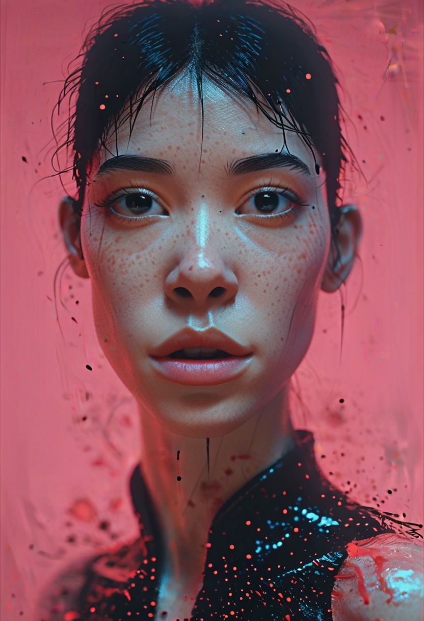 (horror Life form, body snatcher, multiple mouthed creature of darkness, and somehow there's an angelic face:1.4), (Life in an incubator, plants growing alongside human flesh, ants in hair, dirt bed), long-shot, far-off, very-person octane, 8k, 8mm depth of focus, (low perspective:1.6), high-end scattering colors. 8k, Cinematic Render, (Professional Face:1.1) Fantastical mood, Unreal engines inside a frame after with many dead  blood on them, With, photoshop in order for artstation, cinematic and Cinema, Dark kimura artstyle on render hyper-out characters on floors UHD lifelike, 4k hyperdetailed, octane cinema4k render and skin frame cyberpunk, hypermaximalist, directed by Reilerealistic 8k render photorealistic level quality perfect resolution, 8k texture, volumetric hazy dark fantasy digital composition art, cinema National Geo coherency, CGSociety   sharp focus ambient, post processing Wires glitchcore texture, intricate
<lora:MercuryXL:0.3> <lora:DrippingXL:0.3>