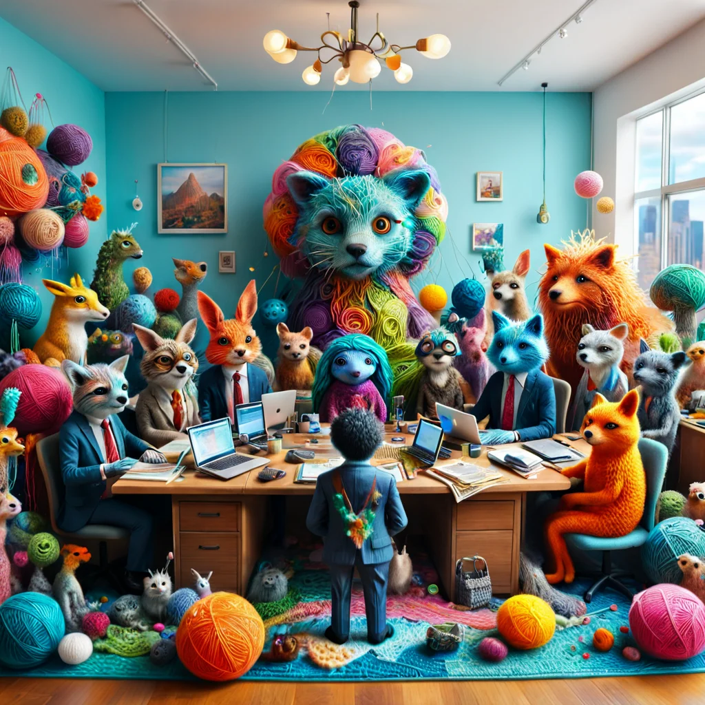 masterpiece, best quality, amazing quality, very aesthetic, dynamic angle, face focus, depth of field,<lora:sdxl\morph\Yarnworld-000017.safetensors:0.5:0.5> <lora:sdxl\morph\SDXL_Yarn_Art_Style.safetensors:0.24:0.24> <lora:sdxl\enhancment\FaeTastic2.safetensors:0.46:0.46> <lora:sdxl\xl_more_art-full_v1.safetensors:0.34:0.34> <lora:sdxl\Midjourneymimicsdxl\MJ52_v2.0Midjourneymimicsdxl.safetensors:0.39:0.39> <lora:sdxl\garbage\trashpeople-sdxl.safetensors:0.33:0.33> <lora:sdxl\surreal\Surreal Harmony.safetensors:0.42:0.42> <lora:sdxl\morph\Pizza_World_Morph_SDXL.safetensors:0.28:0.28> <lora:sdxl\Geometric\EnvyGeometricXL01.safetensors:0.17:0.17> <lora:sdxl\style\ral-Fractal-GeometryStyle-sdxl.safetensors:0.53:0.53>