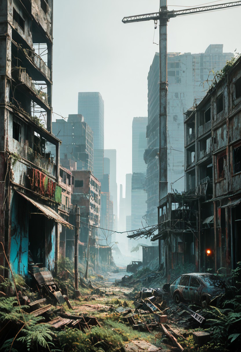 score_9, score_8_up, score_7_up, source_anime, deep colors, high quality, high resolution, detailed, highres, 
end_tripwire_morph, neon, wires, made of wires, cables, outlined with wires and neon, neon outlines, neon wire,
Cyberpunk Architecture, scenery,
ruanyi0723, post-apocalypse,