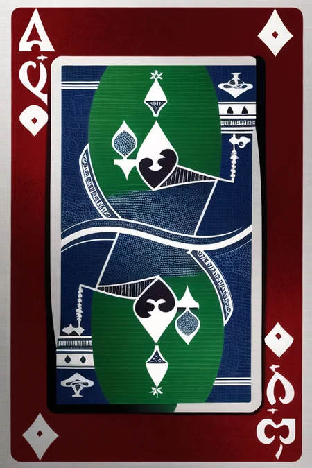 <lora:last:1> (1girl, blonde hair, solo), (poker card), (ace of spades), blue eyes, solo, realistic, green hair,(masterpiece, best quality, ultra-detailed, highres), perfect face, very detailed background, highly detailed background, Masterpiece, Ultra detailed, great composition,Dynamic angle,[Bottle bottom],  extremely delicate and beautiful,(Highest picture quality), (Master's work),   depth of field, solo, extreme light and shadow, masterpiece, rich in detail, (fine features), (highest quality), (masterpiece), (detailed eyes), (beautiful) detailed,beautiful detailed eyes, cyberpunk:1,poker card background, (extremely detailed CG unity 8k wallpaper),(masterpiece), (best quality), (ultra-detailed), (best illustration),(best shadow),perfect lighting , perfect anatomy , vivid colors, (poker card background), Playing Cards style,