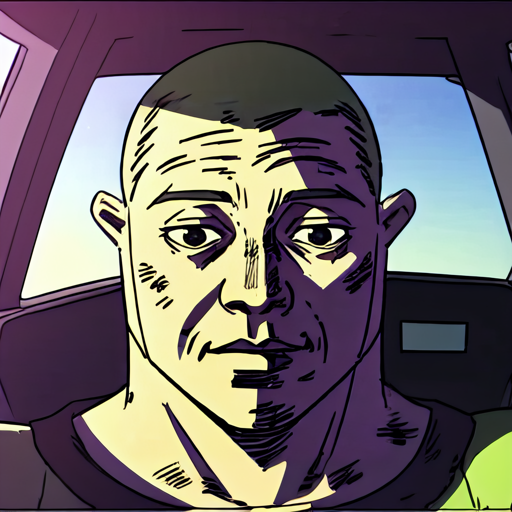 (masterpiece, top quality, best quality, realistic, beautiful and aesthetic:1.2) 1boy, cockpit, looking at viewer, dirty, davidstare1, <lora:davidstare1-000040:.7> <lora:ShrekDoguVersion2:0.8> shrex <lora:LCM_LoRA_Weights_SD15:1>