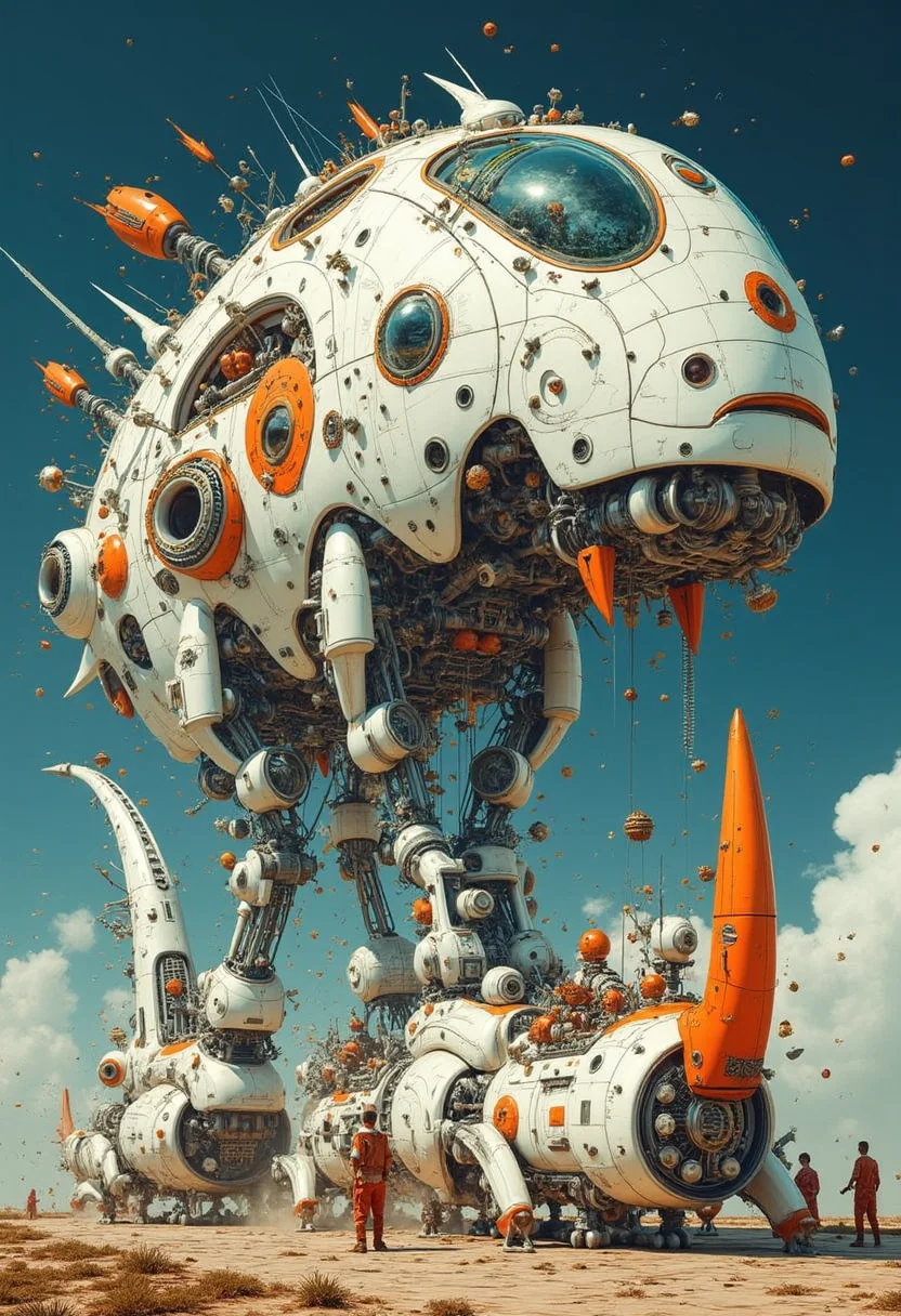 YFG-Zaat When the fantastical ideas in a child's mind emerge into the world in a vivid and enchanting technicolor display, taking on fantastic and astonishing and unexpected forms, amusing to behold,