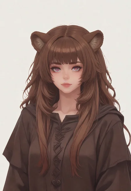 score_8_up, score_7_up, score_6_up, dnd <lora:dnd_flat:0.95> 1girl raphtalia, long hair, bangs, brown hair, animal ears, raccoon ears, raccoon tail, raccoon girl, pink eyes. dramatic lighting, ornate
WHITE BACKGROUND
