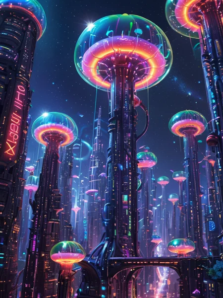 masterpiece,high resolution,
futuristic-city,city,bubble design,night,neon,
, <lora:futuristic_city-xl:0.6>