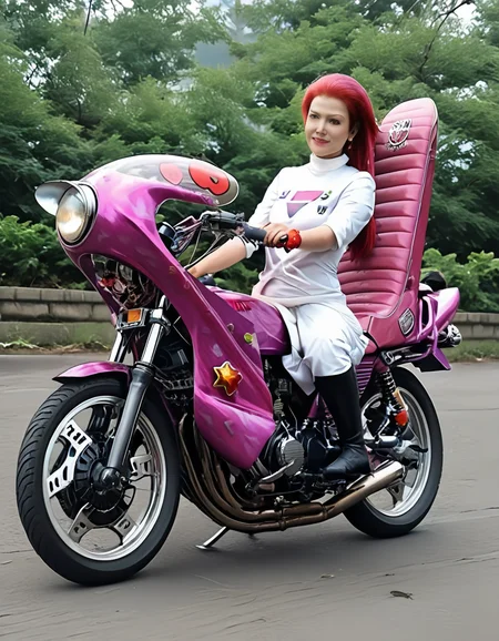 score_9, score_8_up, score_7_up, source_real, realistic, photorealistic, BREAK,
Zoku_Motorcycle, <lora:BDpony_Zoku_Motorcycle_V1-000016:1>, 1girl, Jessie_\(pokemon\) <lora:detailed_notrigger:1> <lora:zy_Detailed_Backgrounds_v1:1>
