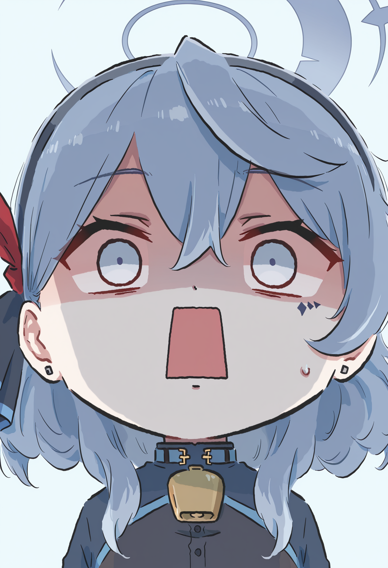 masterpiece,best quality,high resolution,source_anime,highly detailed illustration,
seductive, detailed eyes, very aesthetic,absurdres,newest, amazing quality,
detailed eyes, absurdres,newest, amazing quality,
<lora:shiXinzoroV1ill:1.0>, shixinzoruo,  chibi,
1girl, solo, ako \(blue archive\), surprised, open mouth, surprised, empty eyes, facial mark, shaded face,