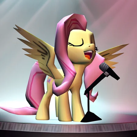 score_9, score_8_up, score_7_up BREAK
source_pony, rating_safe, fluttershy, pegasus, solo, microphone, stage, reaction image, eyes closed, singing, n64zeldastyle, 3d, polygonal, white background, spotlight <lora:zs_N64ZeldaStyleXL:1>