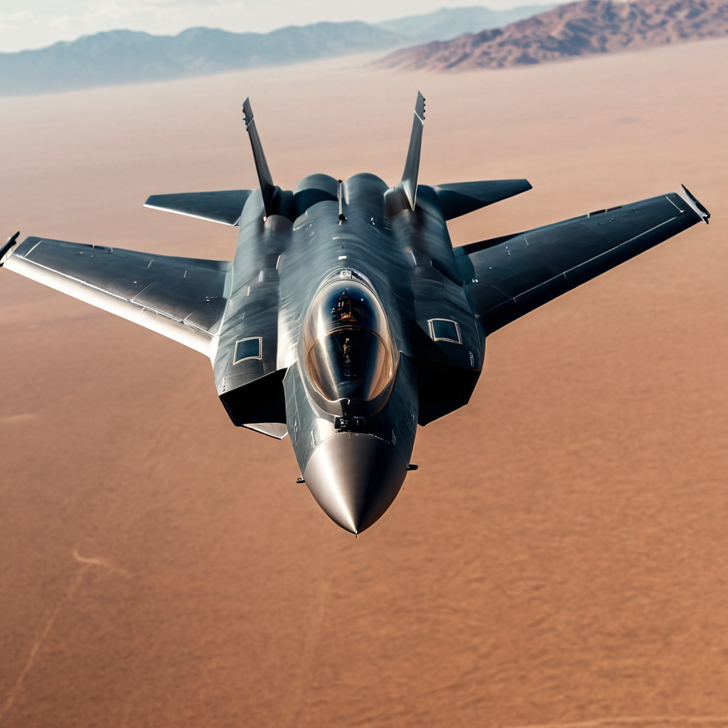 cinematic film still of  <lora:skin tone style:1> skin tone style
 <lora:detailed_notrigger:0.2>
 <lora:perfection style:0.3>
 <lora:detailed:0.1>
 <lora:Reactive armour style:1> Reactive Armour  style
a stealth jet flying over a desert plain
with Reactive Armour, shallow depth of field, vignette, highly detailed, high budget, bokeh, cinemascope, moody, epic, gorgeous, film grain, grainy