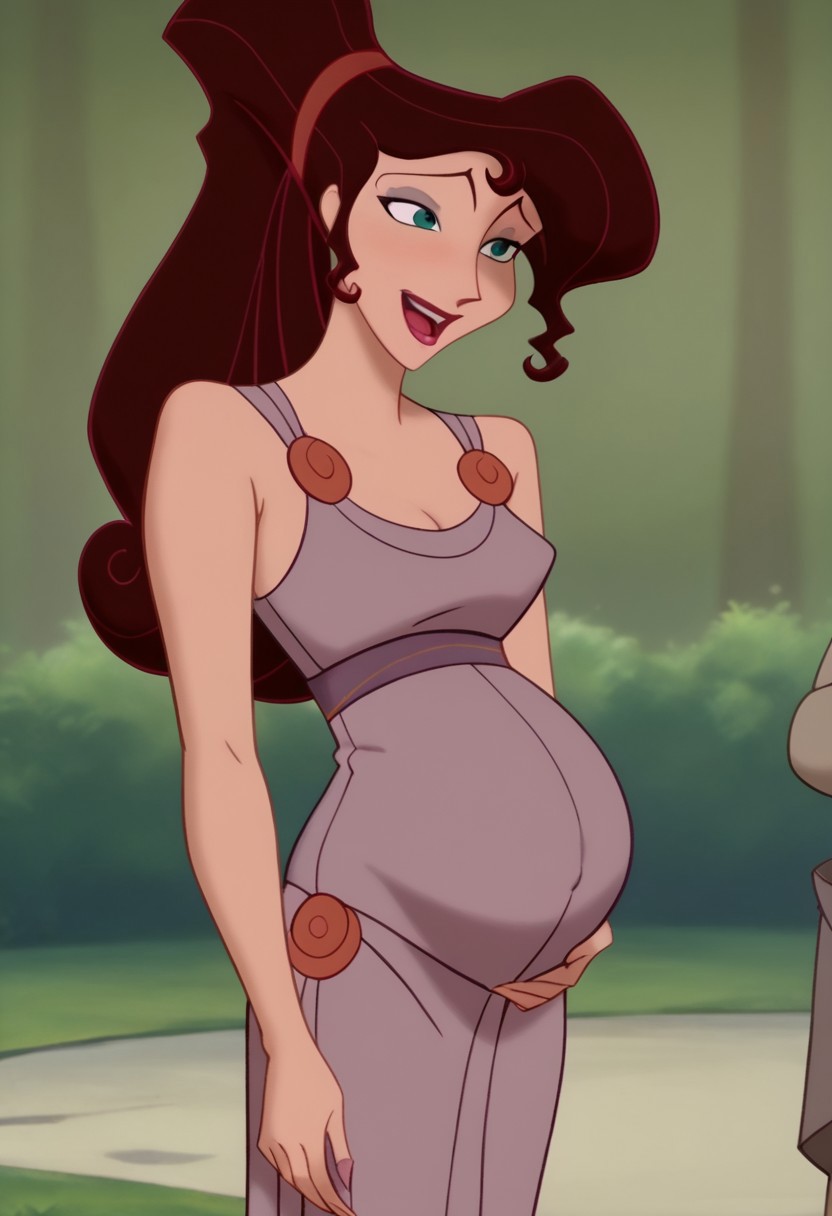 score_9, score_8_up, score_7_up, best quality, masterpiece, 4k, perfect lighting, very aesthetic, anime, anime coloring, official art, anime screencap,
OverallDetail, fFaceDetail
bedroom, happy, large pregnant belly, hand on belly,
m_ra, 1girl, brown hair, purple eyes, pink dress, <lora:Pregnant Bump:1>