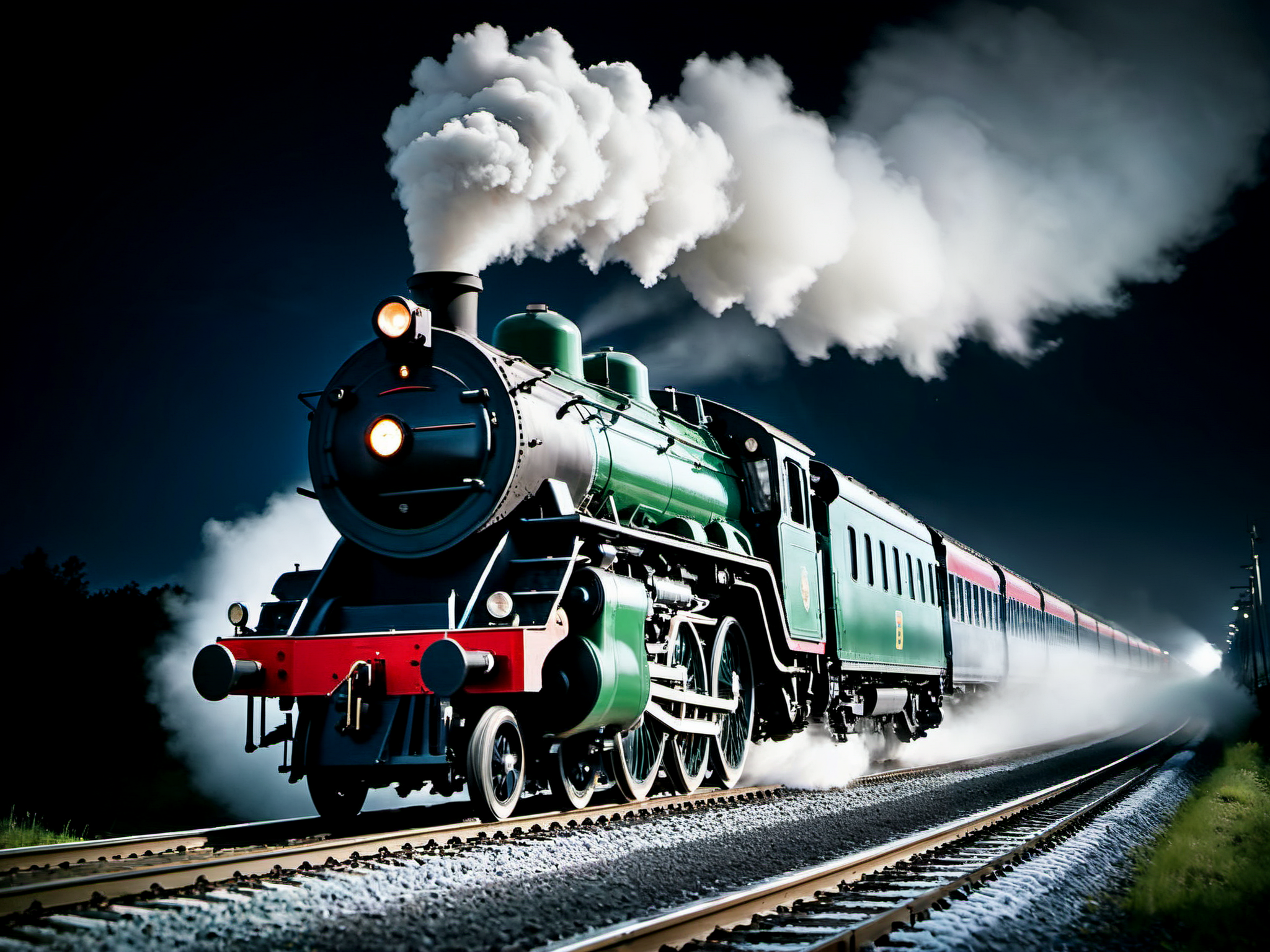 Long exposure photo of an award-winning photograph, 

A steam locomotive hurtling along the track.

<lora:add-detail-xl:0.8>
<lora:RMSDXL_Enhance:1>
<lora:RMSDXL_Darkness_Cinema:0.8>