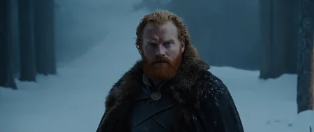 cinematic film still of <lora:Game of Thrones style:1>
<lora:Film Grain style:0.5> Film Grain style
<lora:Chiaroscuro Lighting Style:0.6> Chiaroscuro Lighting style
In medieval times Kristofer Hivju Tormund Giantsbane a man in a fur coat is standing in the snow,solo,looking at viewer,1boy,male focus,facial hair,blue theme,realistic , cinematic, film, movie still, movie style, film style, fantasy drama, epic drama, dramatic light, dramatic shadow, fictional, Age of Wonders, Age of Empires, warriors, Medieval style, middle ages, dungeons and dragons style, contrast, color, different people, different, unique, kingdoms and castles style, violent, aggressive, detailed, perfection, detailed face, detailed body, detailed hands, detailed eyes, sharp, Game of Thrones style, shallow depth of field, vignette, highly detailed, high budget, bokeh, cinemascope, moody, epic, gorgeous, film grain, grainy