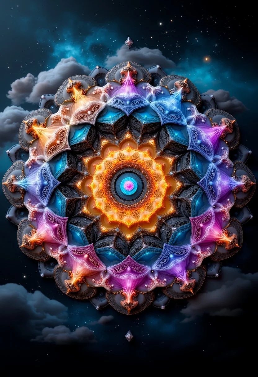 circular pattern reminiscent of a cosmic nebula or a complex astronomical phenomenon, Concentric Circle. concentric circle This image is a highly detailed Concentric Circle