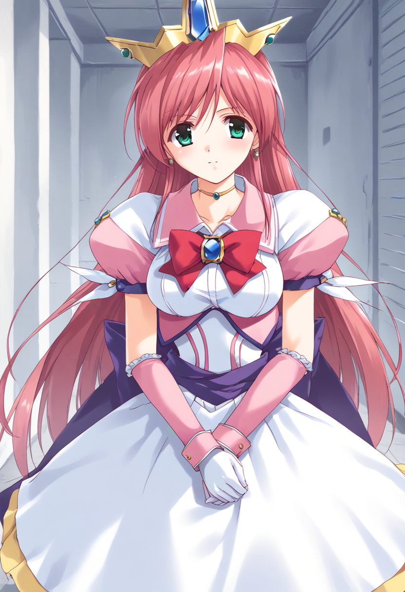 <lora:Prima_Veil_Tsukuyo_XL-bf16-pony-v1:1> 1girl, prima_veil_tsukuyo,magical girl,, BREAK score_9, score_8_up, score_7_up, BREAK source_anime, best quality, masterpiece, uncensored,<lora:sdxl_lightning_4step_lora:1>(clear eyes:1.2),(4 finger:0.5),zPDXLpg
