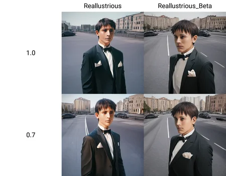 sfw, masterpiece, best quality,absurderes,source_photo,cinematic,realistic,photo,1boy,solo,ikari shinji,tuxedo,outdoors,buildings,road,car,upper body, <lora:Reallustrious:1.0>