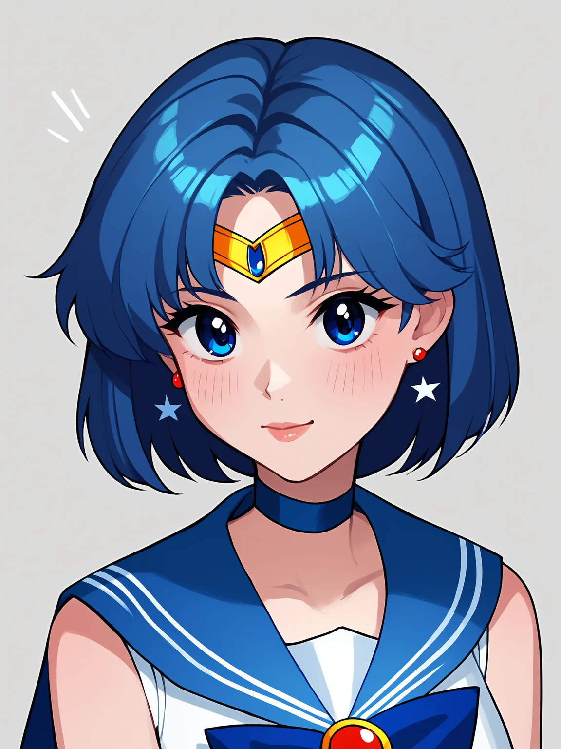 score_9, score_8_up, score_7_up, score_6_up, score_5_up, score_4_up, rating_safe
BREAK
sailor mercury, circlet, blue hair, blue eyes,
BREAK
solo, portrait, magical girl, blue serafuku,
BREAK
crater, <lora:Lunas-AelionDraws-SDXL-A1:1>