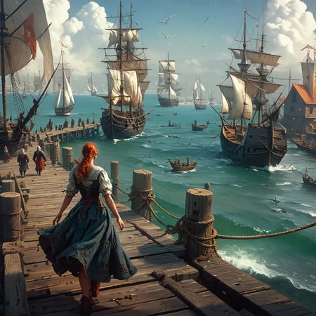 score_9, score_8_up, score_7_up, 8k uhd, masterpiece, best quality, high quality, ultra-detailed, (highly detailed), OverallDetail, Expressiveh, (())
,
((( No human )))
,
((( )))
,
((( Port1660mb, outdoors, ocean, sailing ship, pier, ship, watercraft )))
,
(( ))
,
((( )))
,
((( )))