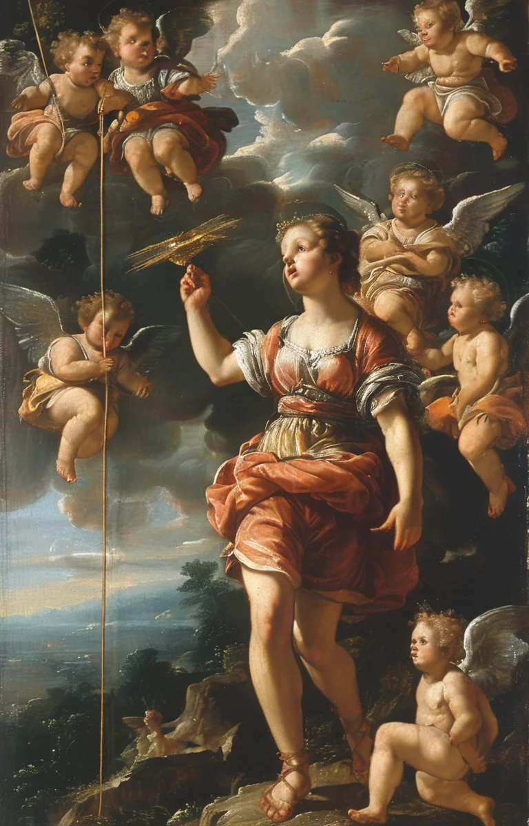 masterpiece,best quality,<lora:tbh206-sdxl:0.9>,illustration,style of Francesco Albani tech genius teenage girl