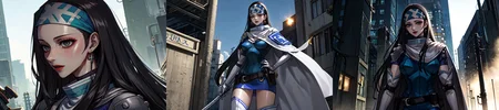 highly insanely detailed, masterpiece, top quality, best quality, highres, 4k, 8k, RAW photo, (very aesthetic, beautiful and aesthetic),
__lazy-wildcards/cosplay-char/ShinMegamiTensei/beth/prompts__,
<lora:zs_Beth:1>,
(1girl:1.3), 1other,
__lazy-wildcards/dataset/background__,âââ