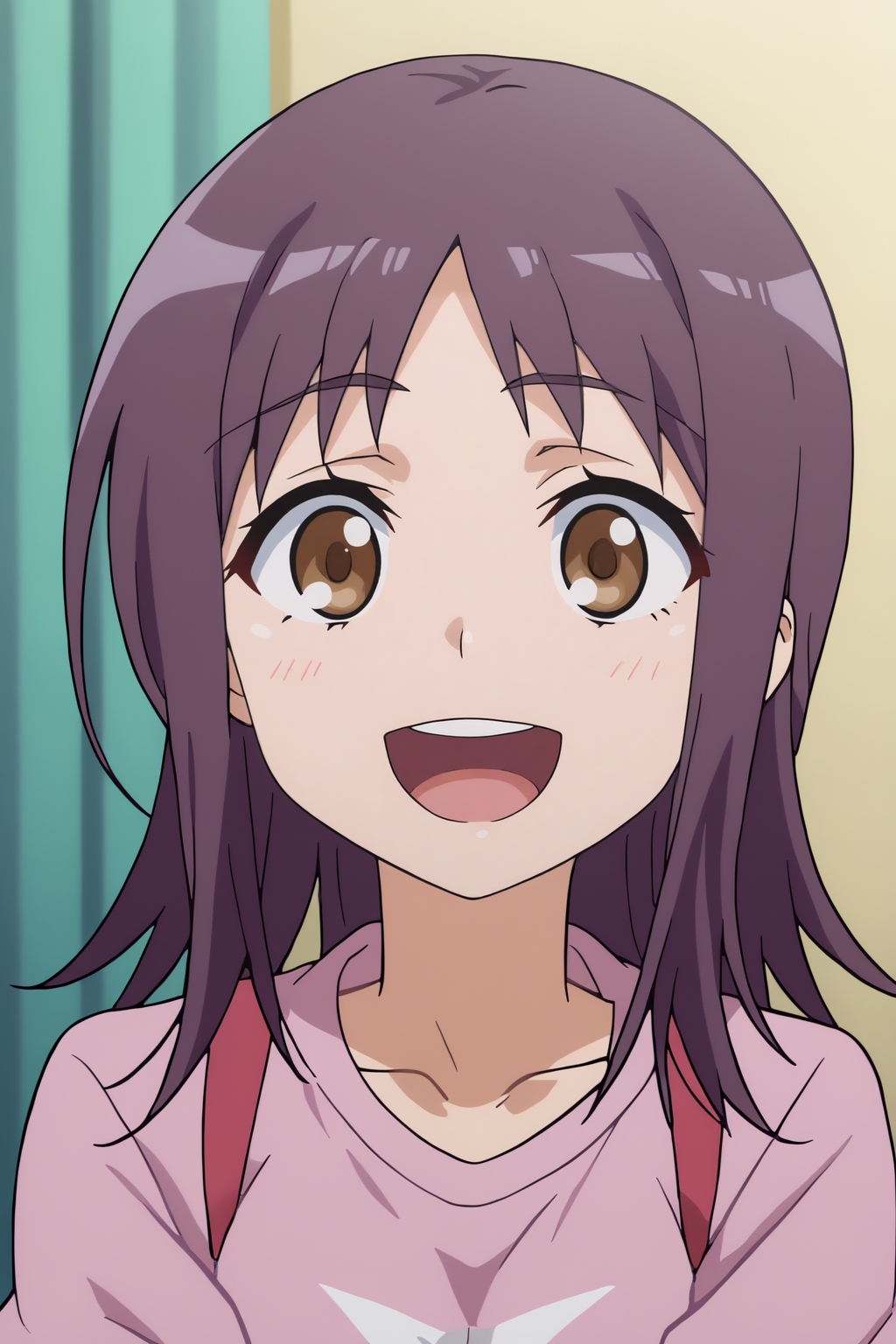 score_8_up, anime screencap, flat colors, Itsuwa, 1girl, upper body, happy <lora:COMMISSION_Index-Itsuwa-PDXL:0.8>