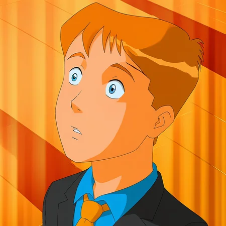 embedding:Pony\Positive\zPDXL3, masterpiece, best quality, good quality, male focus, jason_hightower_totally_spies, solo, aged up, 18 years old, 1boy, mature male, mature man's body, male focus, high resolution, slim body, indoors, restraurants, windows, night, moonlight, new york, large head, wide head, short hair, reddish-orange hair, reddish-orange eyebrows, blue eyes, reddish-orange sideburns, reddish-orange thin goatee, formal, black suit, brown paisley tie, elegant style, adjust tie, adjust clothes
