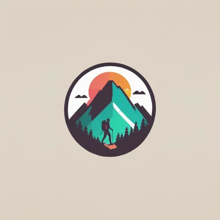 logo,
Logo of mountain, hike, modern, colorful,
),LogoRedAF
,<lora:LogoRedmondV2-Logo-LogoRedmAF:1>