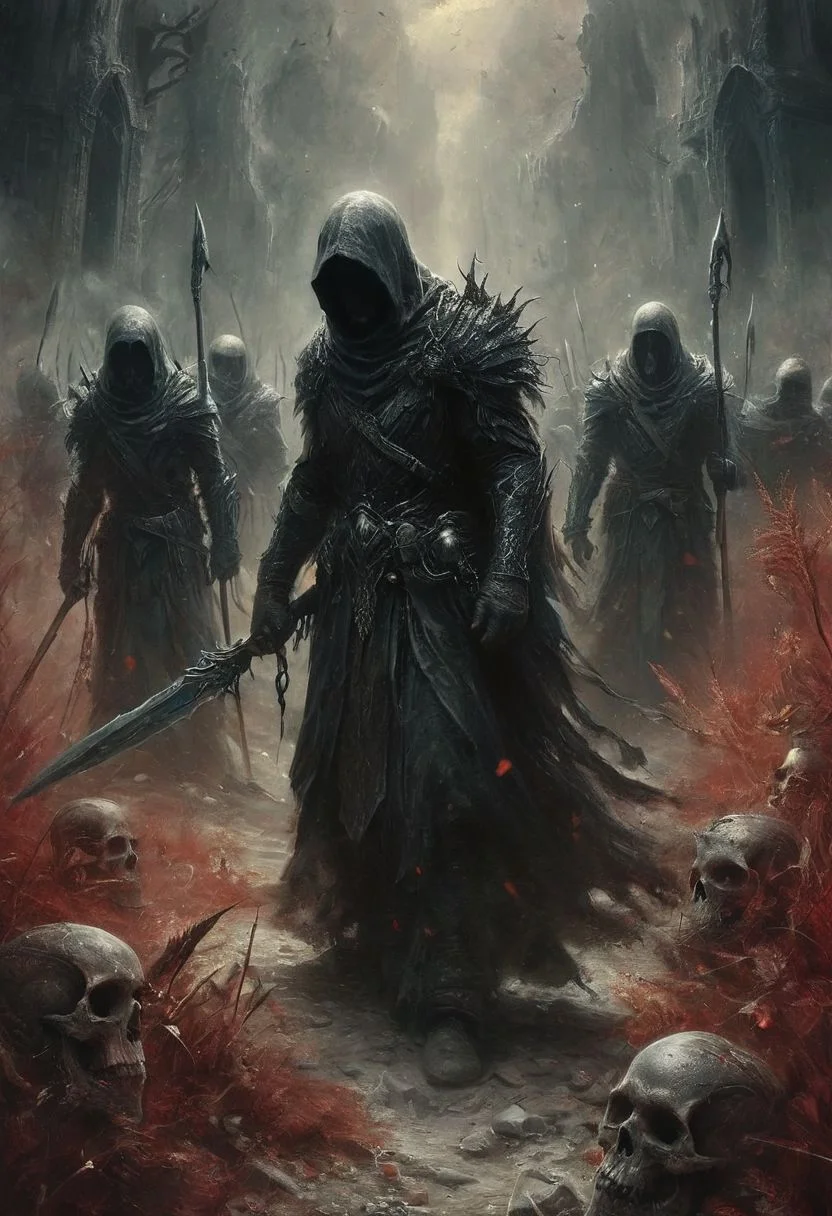 Completely Helm's fall absolutely nothing, pure black, detailed, but the Lord of the Rings of life are rising, FastNegativeV2, ral-dissolve,(James Ensor,Unica Zurn,Zdzislaw Beksinki:1.25), Skeletons,Weeping statues, Paranormal,Apparition, (Metallics:1.1), (Shape:1.1), (Monotyping:1.1), (Strobe light:1.2), Stone, Rhombus, ultra detailed, intricate, oil on canvas, dry brush, (surrealism:1.1), (disturbing:1.1) <lora:khorne:0.7> <lora:methurlant:0.5>
The king's guards fell like wheat before the scythe, their cries of alarm silenced by the swift and merciless blades of the assassin knights. Completely The world of the Lord of the Rings, pure black, detailed, but the Lord of the Rings of life are rising, FastNegativeV2, ral-dissolve,  amazing quality, masterpiece, best quality, hyper detailed, ultra detailed, UHD, perfect anatomy,
A fierce battle ensued, the clash of steel and the crackle of dark magic filling the air with a palpable sense of impending doom. Sirah's daggers danced like silver serpents, finding their mark with unerring accuracy, 
creating a hyperpunk scene with desaturated translucent DARK Red and beige details, colorful (polaroid:0.7) with vibrant colors, (vacations, high resolution:1.3),  ,end of hopes ,silence, extremely detailed,dark,sad, easynegative, digital artwork by Beksinski, extremely detailed, dark, chiaroscuro, low-key,in the style of Kelly Slater ,style by Kelly Slater,closeup,digital artwork by Beksinski, style of Kelly Slate