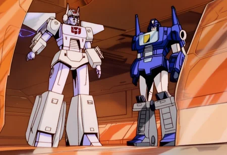score_9, score_8_up, score_7_up, animation, transformers, 1girl, robot, Decepticon, Tall, slim, Seeker, Starscream glowing eyes, blue eyes, large eyes, circular eyes, white armour (minor blue detail), forward long jet swept wings, transforms into futuristic Stealth Mig Fighter Jet, full body, cowboy shot, smiling, holding null ray blasters, Decepticon Symbol, long skirt armour (minor blue glass detail), head crown,
<lora:StarScream1.2:1>